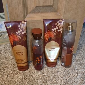 Bath & Body Works Copper Fields Body Care Collection